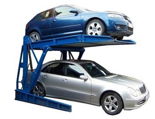 Quality 2200kg Double Decker Parking System Hydraulic Mini Tilting Car Lift for sale