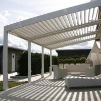 china Thickness 3.0mm Wall Louvers Aluminum Pergola