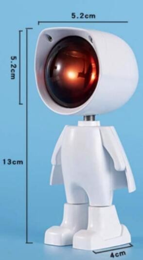 Quality Robot Atmosphere Other LED Lights 360 Degree Wedding Decoration for sale