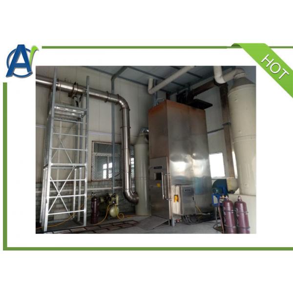 Quality Bunched Cable Vertical Flame Spread Testing Machine For Heat Release by EN 50339 for sale