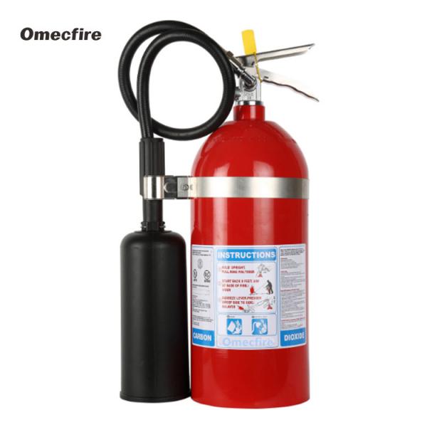 Quality 10LB UL Aluminum Cylinder Carbon Dioxide Fire Extinguisher Anti Corrosion Containers for sale