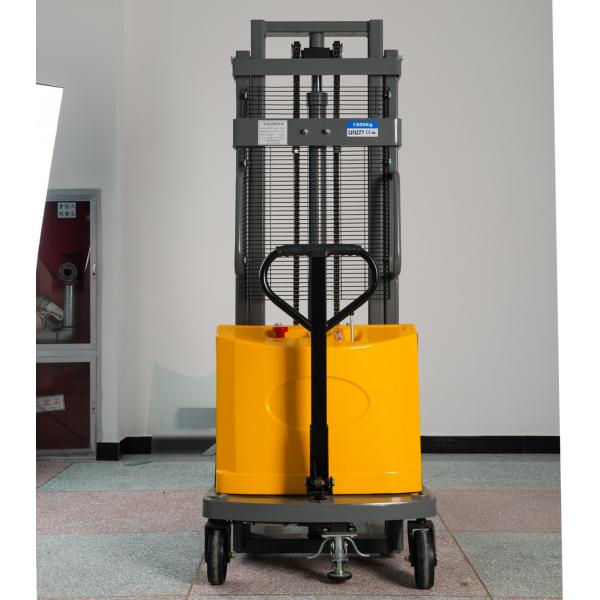 Quality 2000kg Battery Manual 1000mm Semi Electric Pallet Stacker for sale