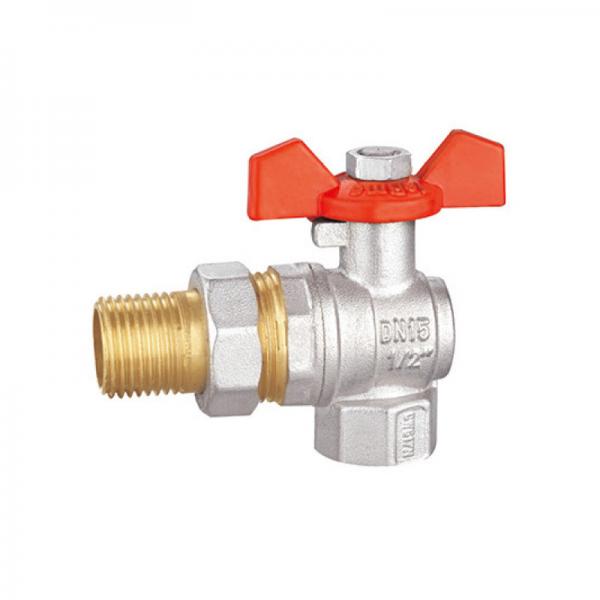 Quality Nickel Plated 1/2 Angle Valve Forged Brass Water Angle Valve for sale