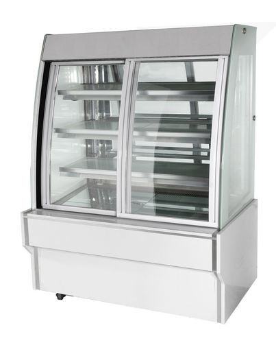 Quality Commercial Cafe / Supermarket Cake Display Freezer for sale
