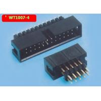 Quality Wt1007-4 2.54mm Male Female Header Pins Dc3 Simple Horn Pin Socket Heightening for sale
