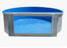 Quality Half Transparent FRP Hand Lay Up Fiberglass Fish Tank For Aquarium Exhibition for sale