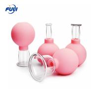 Buy cheap 4 Pieces Facial Cupping Set - Vacuum Suction Cups, Silicone Cupping Therapy Set, from wholesalers
