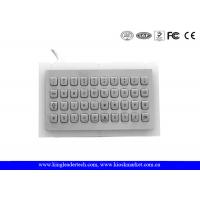 China Rugged Water proof Panel Mount Keyboard Metal , mini keyboard industrial with 40 Keys factory