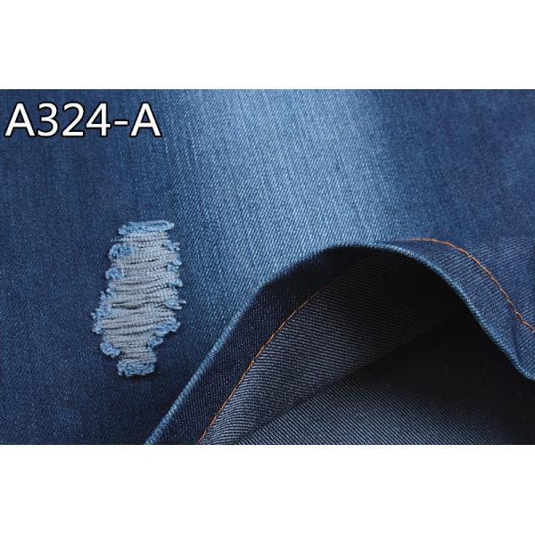 Quality 11oz 55 Cotton 45 Polyester Ring Slub Denim Fabric Ring Spun Denim for sale