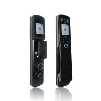 Quality Face/Fingerprint/Palm/Card/Password Recognition Verification smart Wireless Door for sale