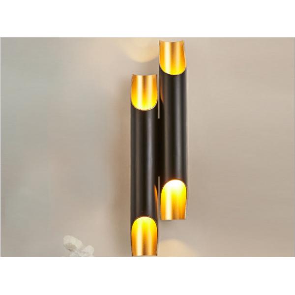 Quality Nordic Bevel 6*40cm / 12*50cm Decor Sconce Inclined Modern Wall Light Tube for sale
