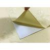 China Waterproof Self Adhesive Kitchen Wallpaper Yellow Peel And Stick Wallpaper factory