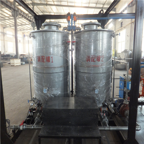 China Polymer Modified Bitumen Emulsion Plant Automatic Control With Two Soap Tanks factory