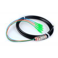 Quality 4 Core SC Fiber Optic Pigtail Cables Rodent Resistant Waterproof With Black for sale