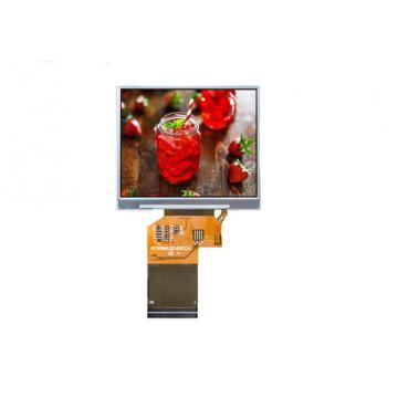 Quality 3.5 Inch TFT LCD Module High Brightness Landscape With 16 / 18 / 24 Bit Rgb for sale