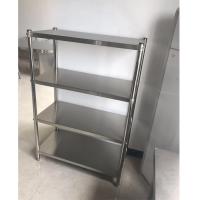 China Heavy Duty Shelving Stainless Steel Display Stands , Warehouse Rack System factory
