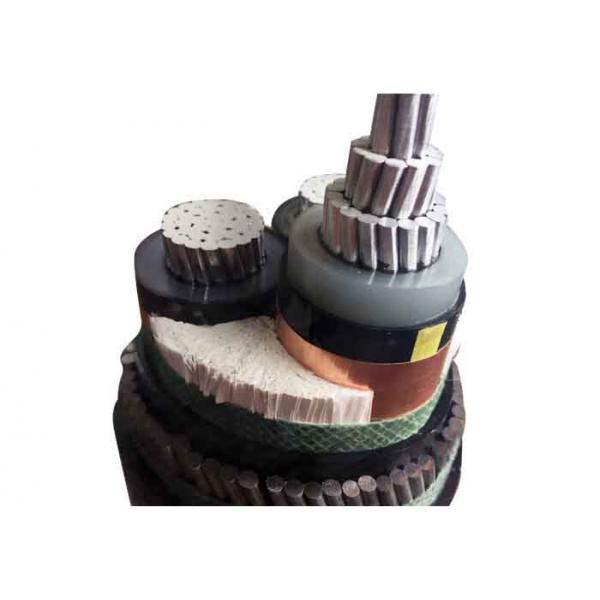 Quality 8.7/15kV Armoured Electrical Cable 3x300SQMM  YJLV32 AL/XLPE/SWA/PVC Power for sale