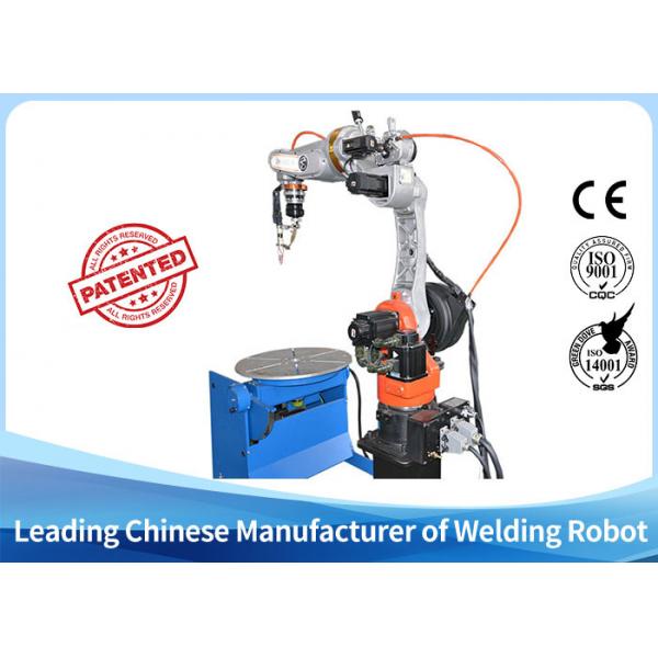 Quality Compact Articulated MIG Welding Robot , Mig Welding System Six Axis Long Service Life for sale