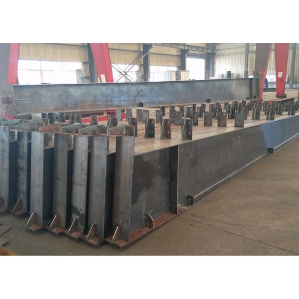 Quality Roof Metal Support Beam , Castellated Building Steel Beams In H Shape for sale