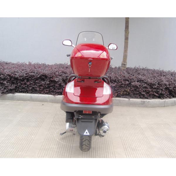 Quality Two Headlights Blue Adult Gas Scooter , 150cc Motor Scooter With 2 Seats Real for sale