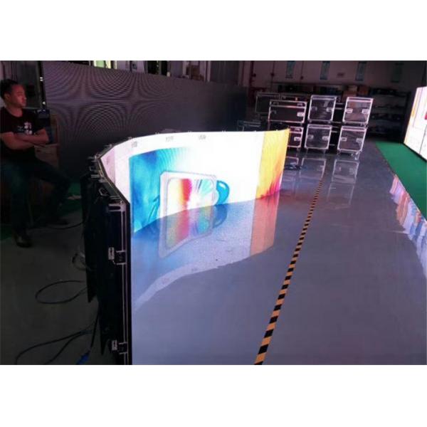 Quality P3.91 3840Hz Outdoor Rental LED Display Full Color Screen Curve Cabinet for sale