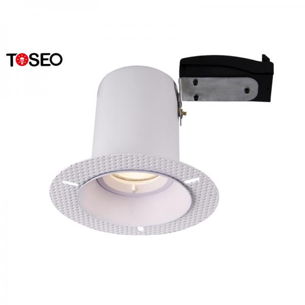 Quality White / Black Fire Rated Trimless Downlights , 75mm Cut Out Downlights for sale