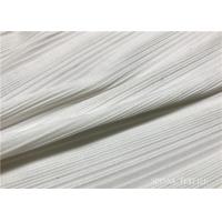 Quality Knitting Compression Eco Friendly Fabric , Solid Colors Swimwear Material Fabric for sale