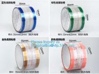 China Easy Tearing Remove Masking Tape Seal Drinks And Bags,Easy TAPE OPP Tape food packaging tape coffee cup sealing label factory