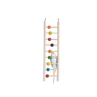 China 9 steps wooden bird ladders for sale,for cockatiels and conures ,small factory