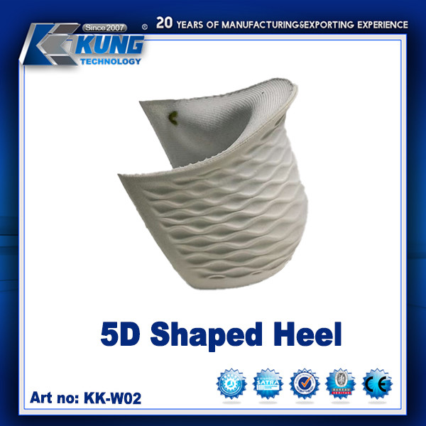 Quality 5D Shaped Running Shoe Heel , Multipurpose Plastic Shoe Decorations for sale
