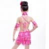 China children's Latin dance dress girl's Latin dance clothing tassel sequined dress factory