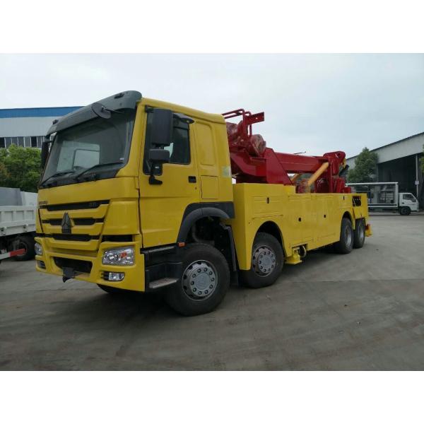 Quality Road Heavy Rescue Tow Trucks 8X4 Diesel Fuel Type / Manual Transmission Type for sale