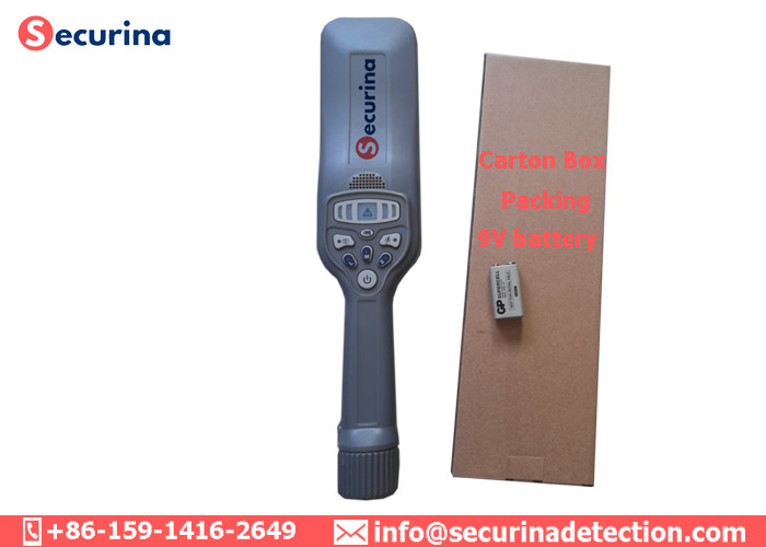 China USB Cable Charging Portable Metal Detectors Security Wand With 2 * AA Batteries factory