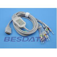 china Nihon Kohden Cardiofax EKG ECG Cables And Leadwires 10 Leads / 12 - Channel Electrocardiogram