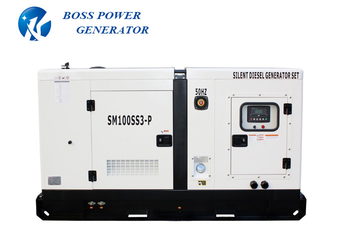 China Eco Friendly Perkins Soundproof Generator Condition New Auto Control Panel factory