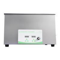 China 30L Car Fuel Injectors Industrial Ultrasonic Cleaner Machine with 600W Heating factory