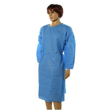 Quality Anti Blood Disposable Operating Gowns , Breathable Disposable Barrier Gowns for sale