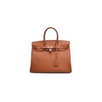 China high quality 35cm light  lady tan Togo leather handbags fashion grdigner bag H-Y37 for sale