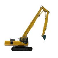 Quality Q355B Material 47-52T Excavator Pile Driver Attachment For SANY CAT HITACHI for sale