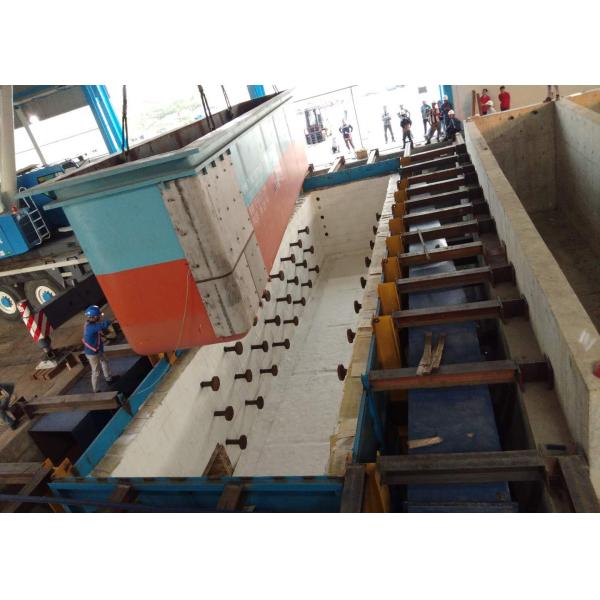 Quality Integrated End Hot Dip Galvanizing Equipment Zinc Kettle Customized Shape for sale