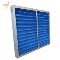 Quality Disposable MERV 13 Pleated AC Furnace HVAC Air Filter With Galvanization Net for sale