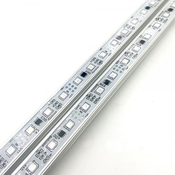 Quality 48leds/M Digital LED DMX Lighting Strip RGB Programmable Led Lighting Bar for sale