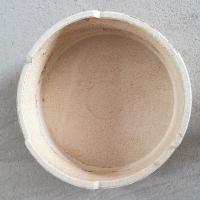 China Ceramic Kiln Furniture Refractory Cordierite Sagger Round High Temperature factory