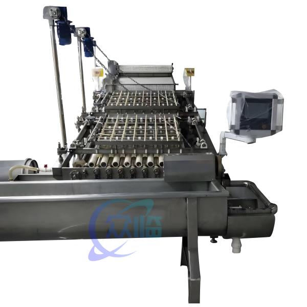 Quality Multipurpose Shrimp Peeling Machine PLC Stainless Steel 304 Material for sale