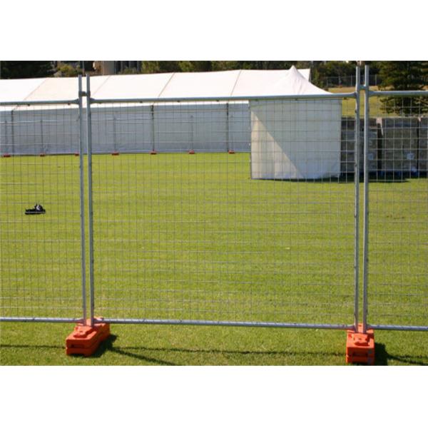 Quality Hot Dipped Self - Supporting Galvanized Temporary Fence 1.8m Height Long Life Span for sale