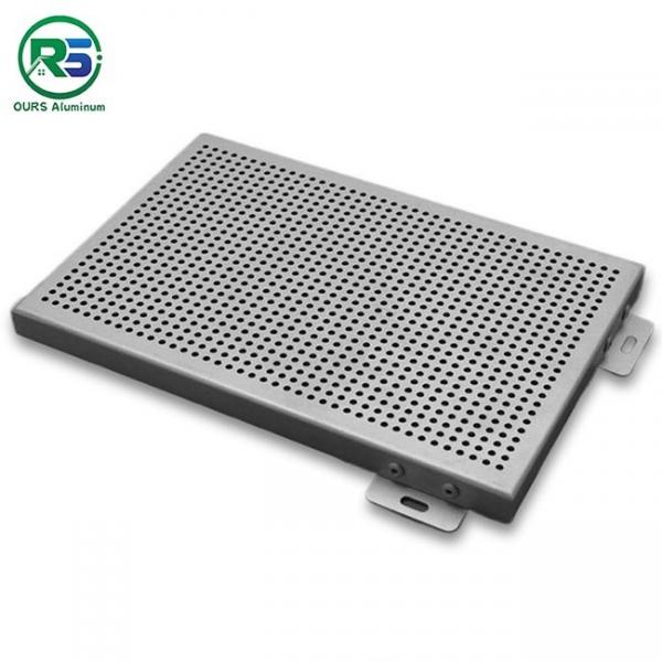 Quality Exterior Perforated PVDF PPG Aluminum Wall Panels For Building 1800*6000mm for sale