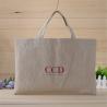 China Black 100 Cotton Promotional Gift Bags With Silk Screen Printing Hot Stamping factory