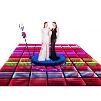 China Outdoor Light Up Floor Panels Illuminated LED Lighted Dance Floor Tiles For Wedding factory