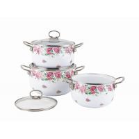 China Enamelled cookware set factory