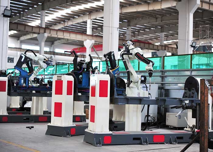 China Car Parts Automated Welding Machine ,  LED Touch Color Screen Robotic Welding Fixtures factory